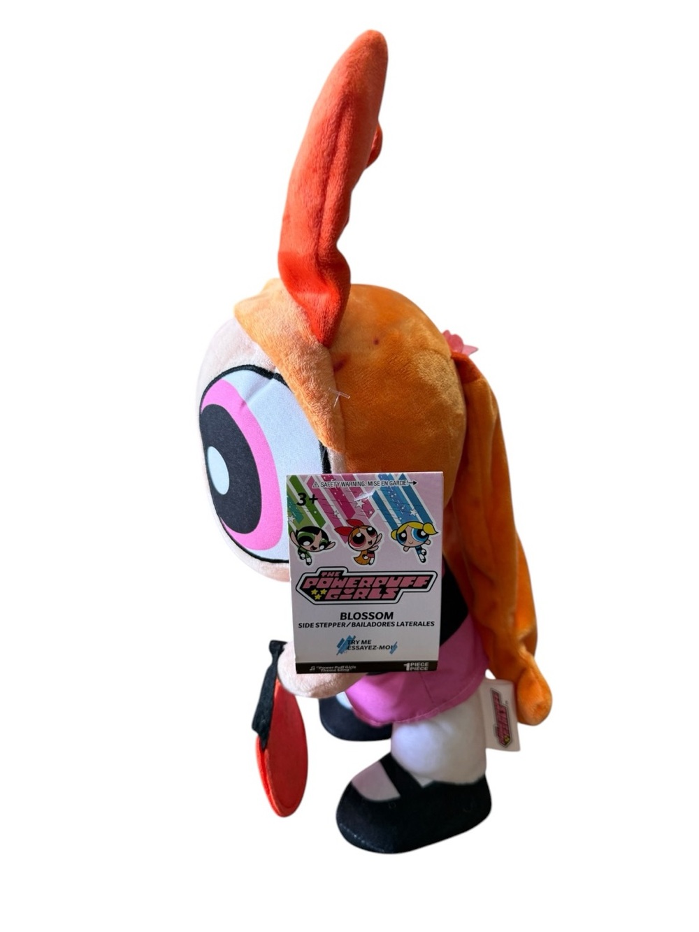 HALLOWEEN POWERPUFF GIRLS BLOSSOM PLUSH DOLL SIDE STEPPER W/PUMPKIN - 16" -NWT - Picture 2 of 8